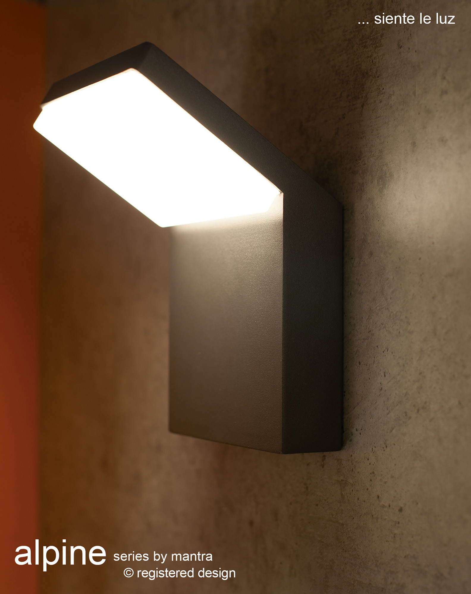 Alpine Exterior Lights Mantra Fusion Exterior Wall Lights